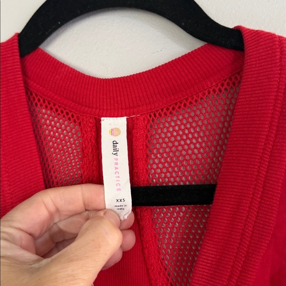 Anthropologie Daily Practice Trek Utility Mini Dress red XXS - Picture 3 of 5